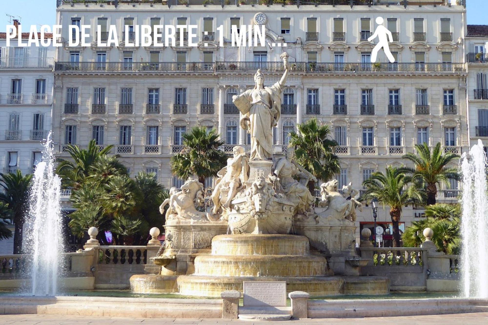Short Time Suites Toulon Centre 3 "Le Spot" Check-In Auto Bagian luar foto
