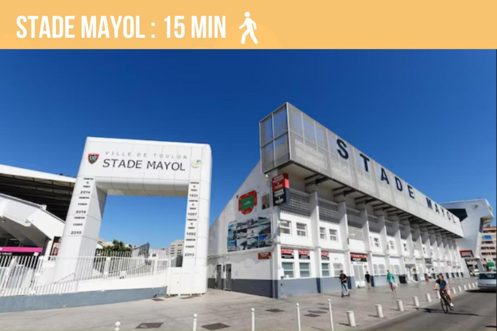 Short Time Suites Toulon Centre 3 "Le Spot" Check-In Auto Bagian luar foto